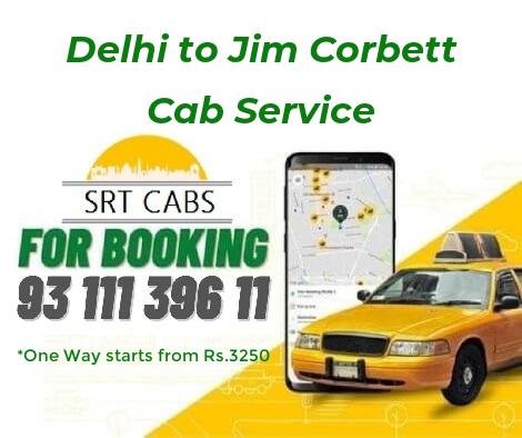 Delhi to Jim Corbett Cab Hire