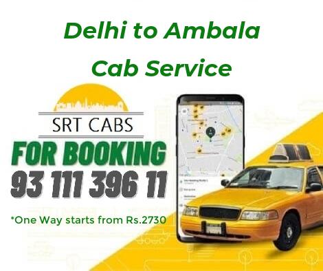 Delhi to Ambala Cab Hire