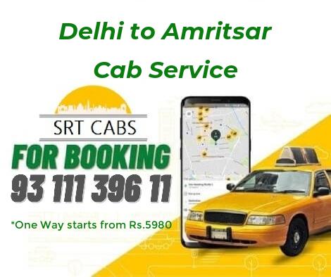 Delhi to Amritsar Cab Hire