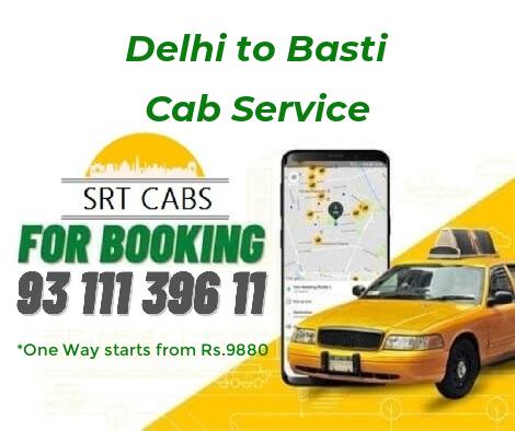 Delhi to Basti Cab Hire