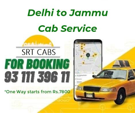 Delhi to Jammu Cab Hire