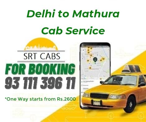 Delhi to Mathura Cab Hire