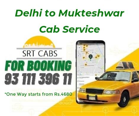 Delhi to Mukteshwar Cab Hire