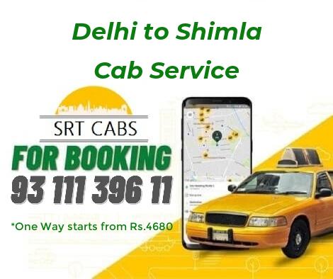 Delhi to Shimla Cab Hire